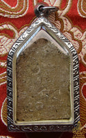 Antique Phra Khun Paen Rustic Terracotta Amulet – Ayutthaya