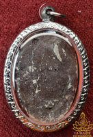 Old unfired clay Khuman Thong amulet of fortune – Origin unknown