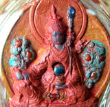 Amulettes Tibétaines Tsa Tsa de Gourou Rinpoché de médecine (Orgyen Menla) - Sa Sainteté le Dalaï Lama.