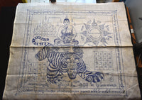 🐅 Sacred Pa Yant of Luang Phor Pern on Tigris – Wat Bang Phra (1990s)