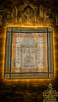 Sacred Thai Pa-yant Cloth from Wat Ban Na Theptharam (printed on handkerchief)