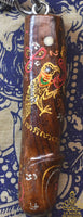 Amulettes Palat Kick en bois sculpté – Oiseaux Salika-Kru & Tigres – Ajarn lignée Wat Bang Phra (Nakhon Pathom)