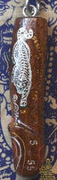 Amulettes Palat Kick en bois sculpté – Oiseaux Salika-Kru & Tigres – Ajarn lignée Wat Bang Phra (Nakhon Pathom)