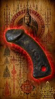 Rare Palat Kick ancien en fer – Amulette phallique thaïlandaise de fertilité, protection et puissance La Magie du Bouddha.