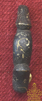 Très ancienne amulette Palat Khik double tête en bois sculpté La Magie du Bouddha.