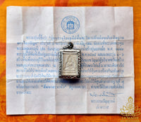 Amulette Phra Somdej Wat Paknam septième édition Run Banchu Nai Chedi (1992) La Magie du Bouddha.