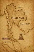 Amulette Khuman Thong Jao Khun Riak Sap Roon Raek sur lapin - Wat Phangdan Khuankhanun (2023) La Magie du Bouddha.