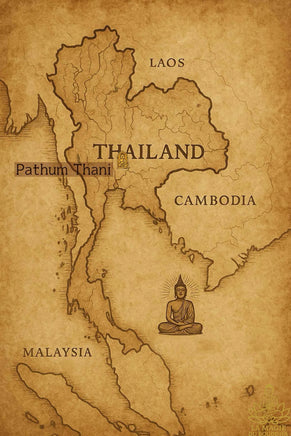 Amulette feuille de l’arbre du Bouddha – Très Vénérable Luang Phor Suwang (Première édition) La Magie du Bouddha.