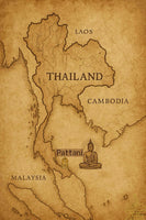 Amulettes anciennes Luang Phor Thuat (jaune et noire) – bénies en 1994 par Phra Ajarn Nong (Wat Sai Khaw) La Magie du Bouddha.