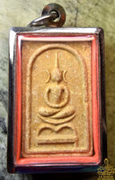 Amulette protectrice Phra Somdej (avec Yant Trinisingue) – Wat Om Noi