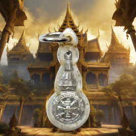 Pendentif Dharmachakra Maha Mongkhon – Consacré à Thammasat University (années 90)