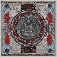 Grand Pendentif Tibétain Tokchag de Namgyalma en Pierre Noire Magnétique La Magie du Bouddha.
