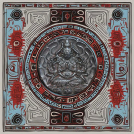 Grand Pendentif Tibétain Tokchag de Namgyalma en Pierre Noire Magnétique La Magie du Bouddha.