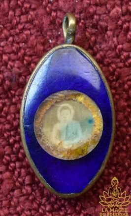 Pendentif thaï Œil du Bouddha - années 1960 La Magie du Bouddha.