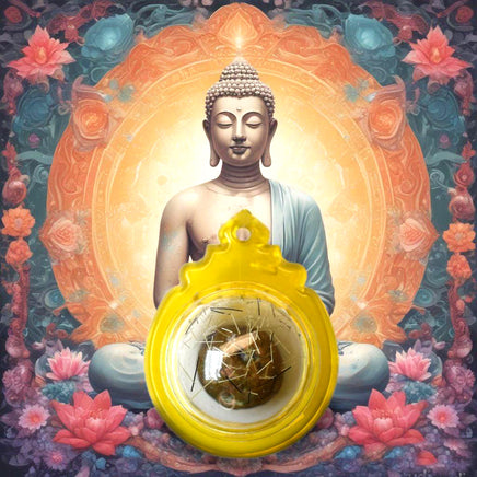 Perle alchimique de longévité Kai-Mook Heng Kwam Yeun-Yao – Très Vénérable Luang Phor Thong (Wat Barn Khup, 2020) La Magie du Bouddha.