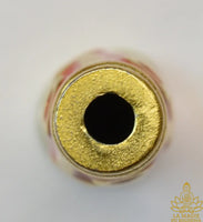Perle sacrée tibétaine Dzi à neuf yeux en laiton émaillé La Magie du Bouddha.
