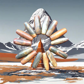 Perles sacrées Dzi en pierre sacrée du Mont Kailash. La Magie du Bouddha.