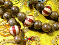Large Tibetan rosary made of precious wood from Vietnam.