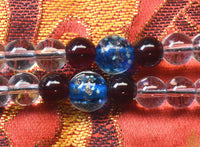 Chapelet tibétain cristal Spatika et Ye Ming Zhu – Mala de purification Dorje Sempa (pièce unique) La Magie du Bouddha.