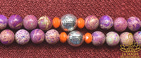 Chapelet mala tibétain en jaspe impérial La Magie du Bouddha.