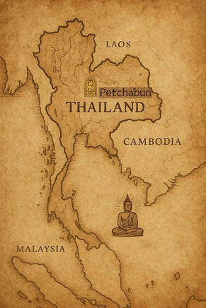 🐐 Amulette Phra Somdej Peh พระสมเด็จแพะ – Luang Phor Nen du Wat Sub Udom Mongkol Tham La Magie du Bouddha.