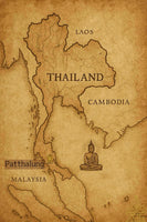 Amulette Lersi en bronze – Vénérable Luang Phor Jek Thidtathammo du Wat Khao Daeng Tawan Tok