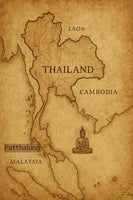 Amulette Lersi alchimique - Wat Khao Daeng Tawan Tok (Temple de Ajarn Jek Thidtathammo) La Magie du Bouddha.