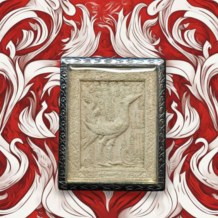 Amulette du Roi des Cygnes Phaya Hong (Kruba Krissana, Wat Bang Chak, 2013) La Magie du Bouddha.