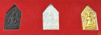 Coffret de 9 Amulettes de Phra Khunpen et Guan Yu - Wat Palilaï Worawihan. La Magie du Bouddha.