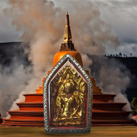 Amulette ancienne de charme Phra Khunpen – Wat Yai Chai Mongkhon (Ayutthaya) La Magie du Bouddha.