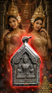 Puissante amulette de charme Phra Khunpen ChomNang Mahasané - Très Vénérable LP Hong. La Magie du Bouddha.