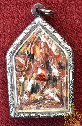Amulette Thaï Phra Khunpen de charme et fortune - Très Vénérable Luang Phor Koon Parisutho du Wat Banraï La Magie du Bouddha.