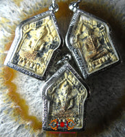 Amulette Phra Khunpen et Tao Wessuwan - Très Vénérable LP Thongkham Suwajo.