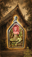 Amulette de charme Phra Khunpen Sakkathap - Très Vénérable Luang Phor Keow Sirinatharo du Wat Pa Leelai La Magie du Bouddha.