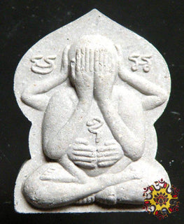 Amulette Thaï Phra Pidta Mahahut Permsap - Très Vénérable LP Perm. La Magie du Bouddha.