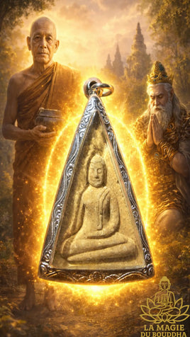 Amulette de charme Phra Nang Phaya Sanay-Jun - Très Vénérable LP Kallong. La Magie du Bouddha.