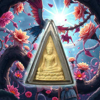 🪷 Amulette Phra Nang Phaya – Roon Tilaleuk Sang Ubosot (2001) – Wat Phrom Nimit, Kanchanaburi