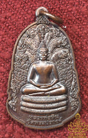 Médaille Phra Naphok (Roon Samon Dok) – Vénérable Luang Phor Hin du Wat Phra Prang