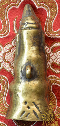 💀 Statuette Phra Ngang Vaudou Thaï en bronze ancienne La Magie du Bouddha.