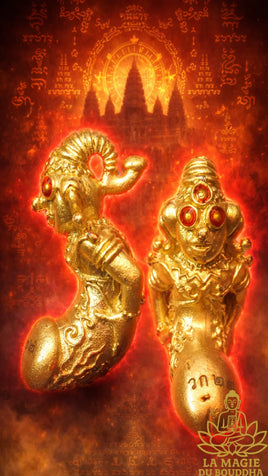 🪔 Khunpet Phaya Ngang Samta Thong Dok Bua - Wat Aumpuel, Cambodge La Magie du Bouddha.