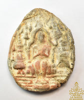 Tablette votive ancienne du Bouddha Maitreya découverte près du Phra Pathom Chedi