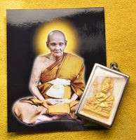 Amulette miraculeuse Phra Phrom Brahma du Très Vénérable Luang Phor Dooh du Wat Sakai