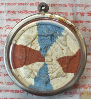 Grande amulette tricolore de Somdej Toh Phrommarangsi bénie en 2007 La Magie du Bouddha.