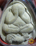 Amulette Thaï du Bouddha protecteur Phra Pidta -  Wat Yang.