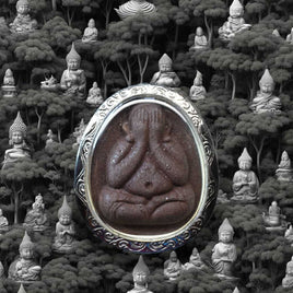 Puissante amulette Phra Pidta – Série limitée du 88ᵉ anniversaire de Luang Phor Koon (2011)