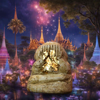 Phra Pidta protecteur pour voiture – Très Vénérable Luang Phor Somchai. La Magie du Bouddha.