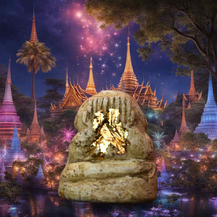 Phra Pidta protecteur pour voiture – Très Vénérable Luang Phor Somchai. La Magie du Bouddha.