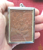 Grande amulette rouge de Phra Pikanet (Ganesh) – Wat Rat Charoen Tham