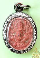 Amulette Phra Phikanet Ganesha en poudre sacrée rouge - Utthayan Phra Phikanet La Magie du Bouddha.