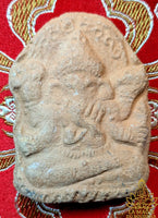 Ancient Phra Pikanet terracotta votive tablet